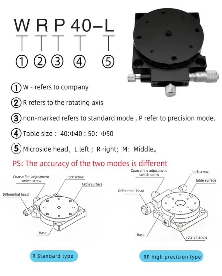 manual rotary positioning stages(001)